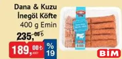 EMİN DANA&KUZU İNEGÖL KÖFTE 400 G